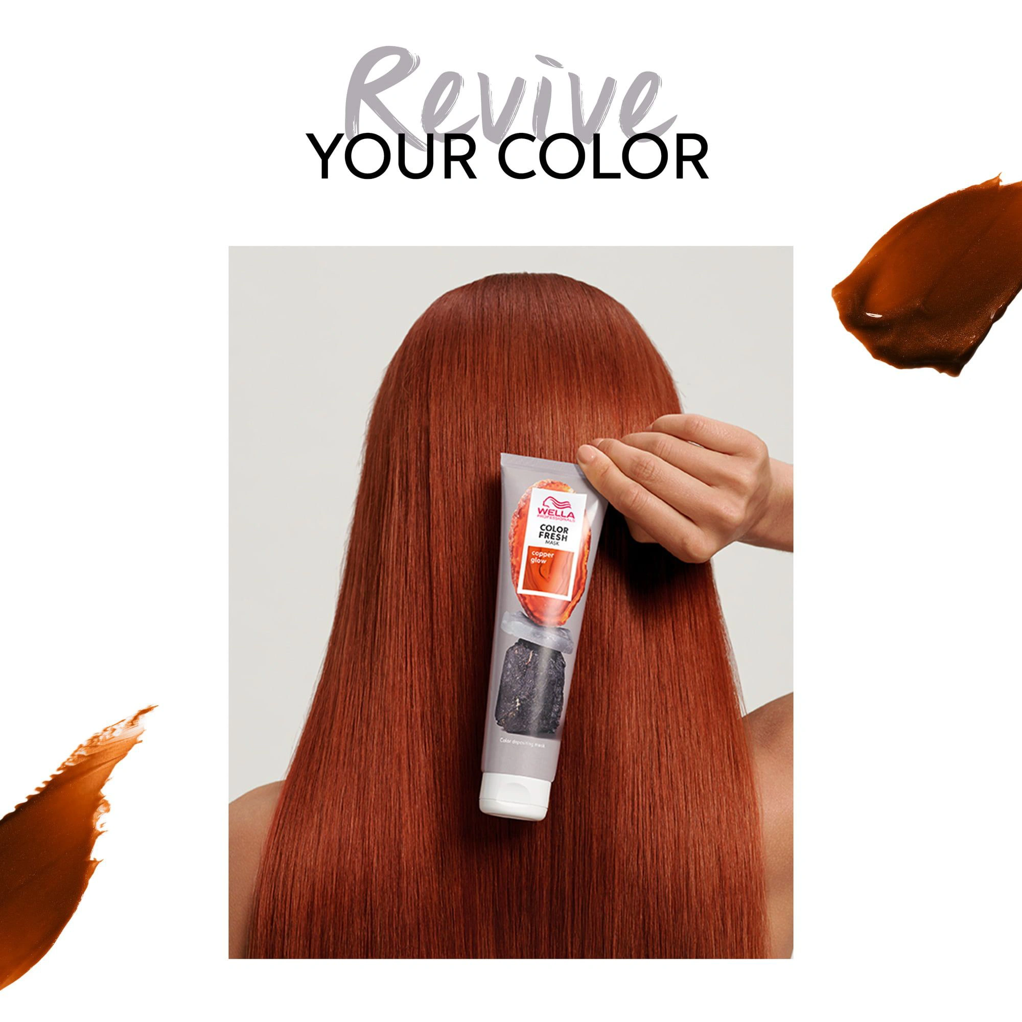 Wella Color Fresh maszk - Copper Glow 500ml képe 2
